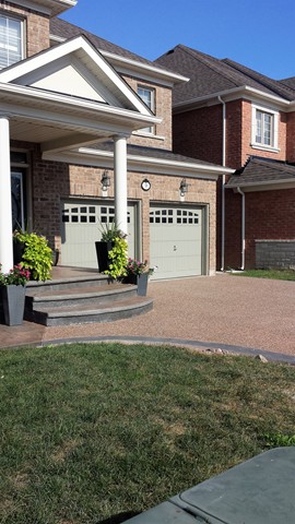 Completed Basement Entrance
