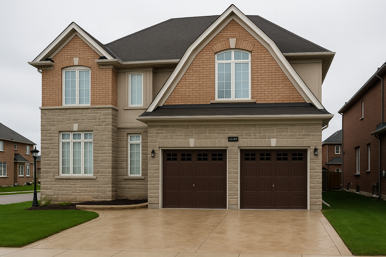 Stamped Concrete Driveway